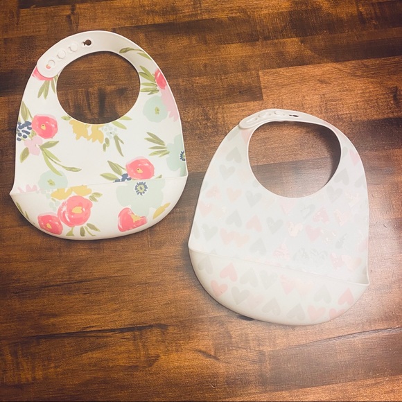 cloud island silicone bib